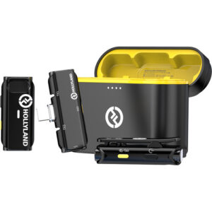 میکروفون یقه ای بی سیم Hollyland LARK C1 DUO 2-Person Wireless Microphone System with USB-C