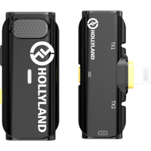 میکروفون یقه ای بی سیم Hollyland Lark C1 Solo Wireless Microphone for Lightning