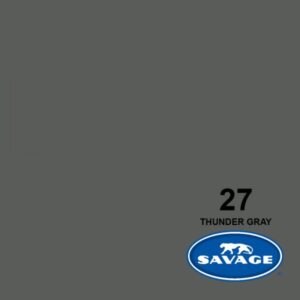 فون کاغذی Savage Widetone Seamless #27 Thunder Gray