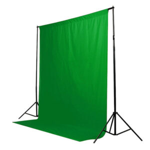 پرده سبز کروماکی مخمل Green Velvet Curtain Backdrop 3×5