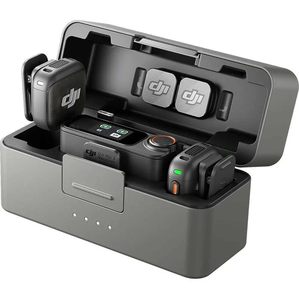 میکروفون بیسیم دی جی آی DJI Mic 3 2-Person Compact Wireless Microphone