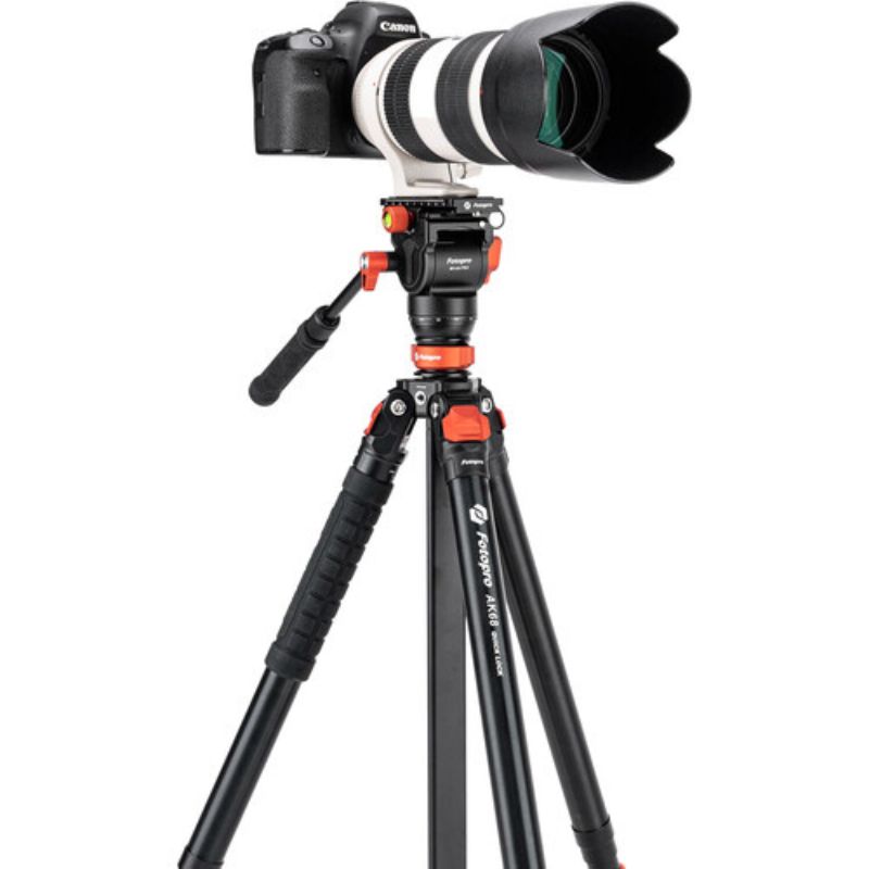 سه پایه فوتوپرو Fotopro iSpeedy AK68 Video Fluid Head & Tripod with Fast-Locking System