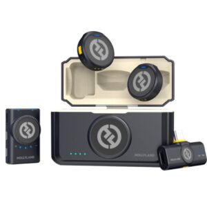 میکروفون بی‌سیم یقه‌ای هالی‌لند Hollyland LARK M2 Mini Wireless Microphone